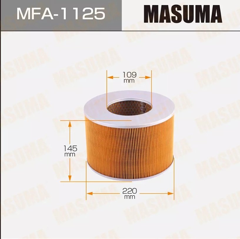 MASUMA воздушный фильтр MFA-1125 купить,8391
