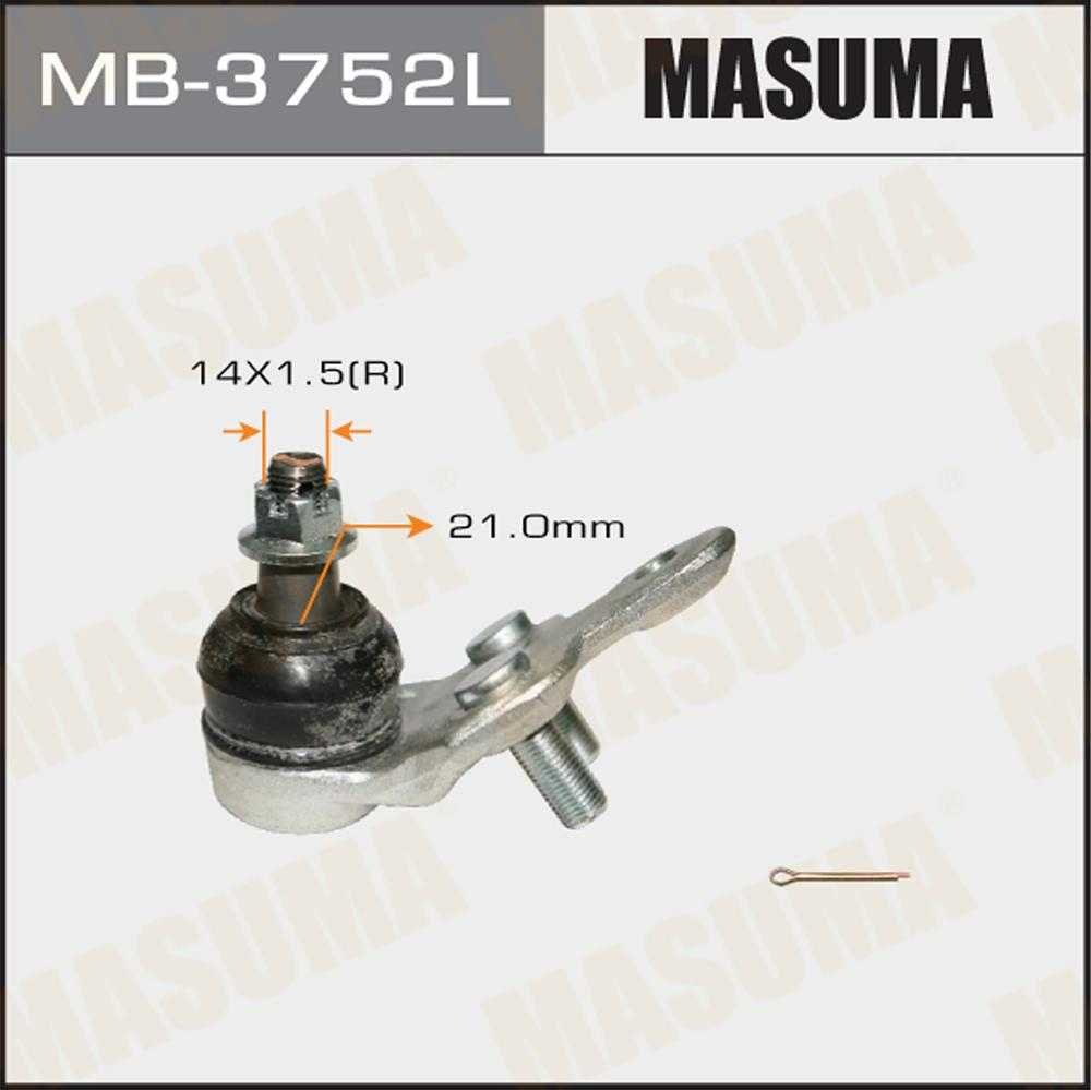 MASUMA опора шаровая MB3752L купить,11320