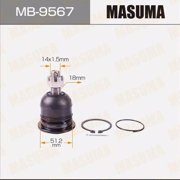 MASUMA опора шаровая MB-9567 купить,9899