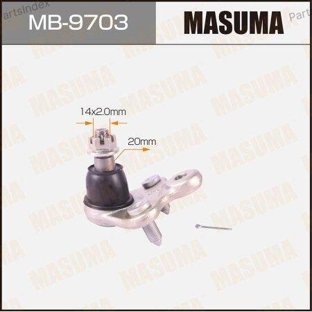 MASUMA Опора Шаровая Подвески MB9703 купить,10203