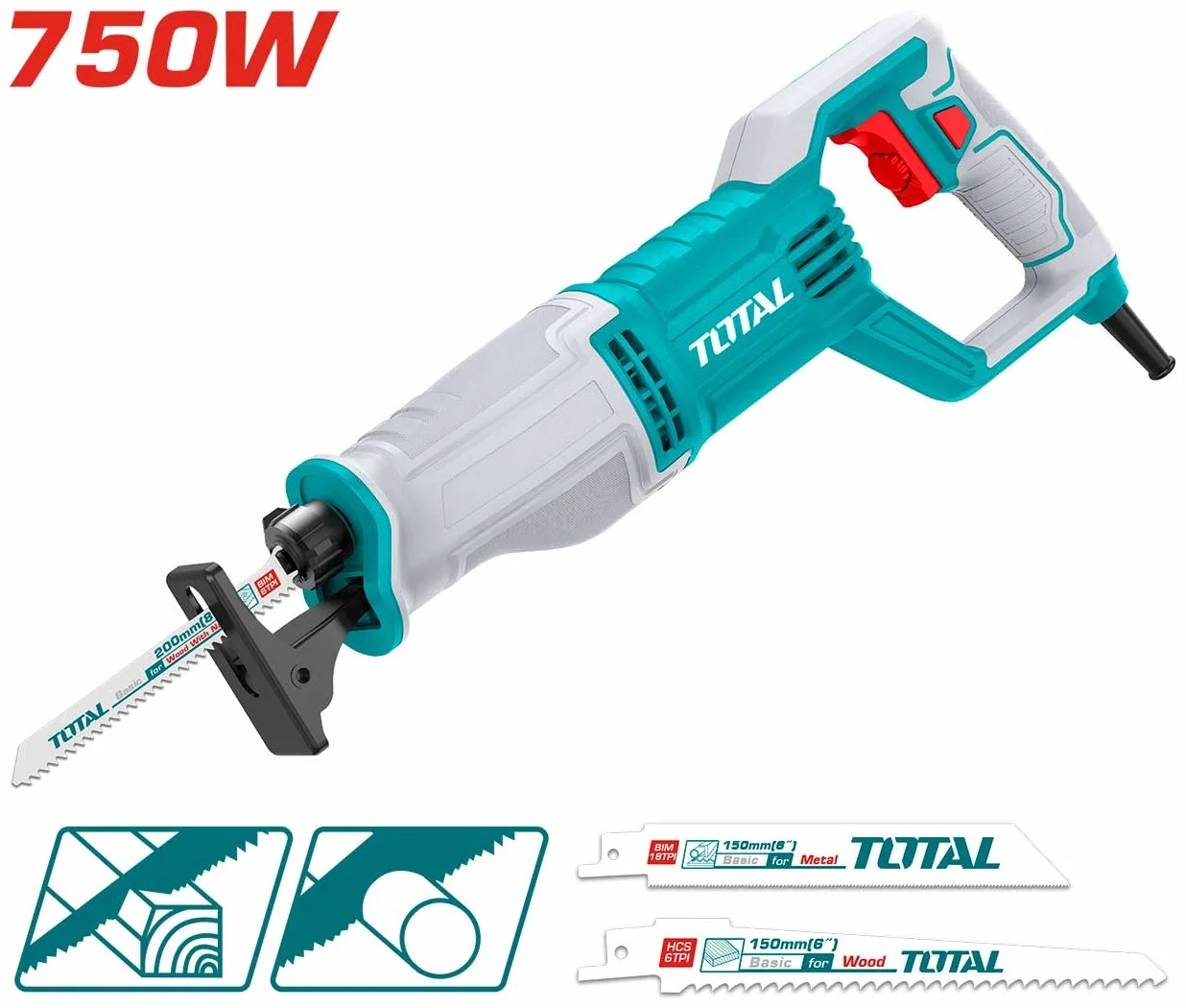 Сабельная пила Total TS100756 купить,NaN
