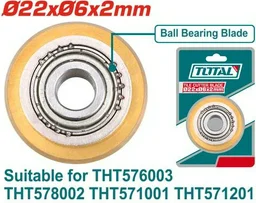 Ролик для плиткорезов Total THT576003B 1шт
