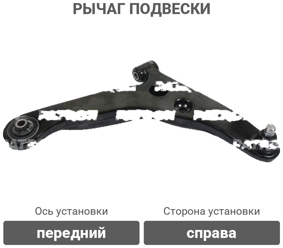 PATRON рычаг подвески PS5068R купить,17440