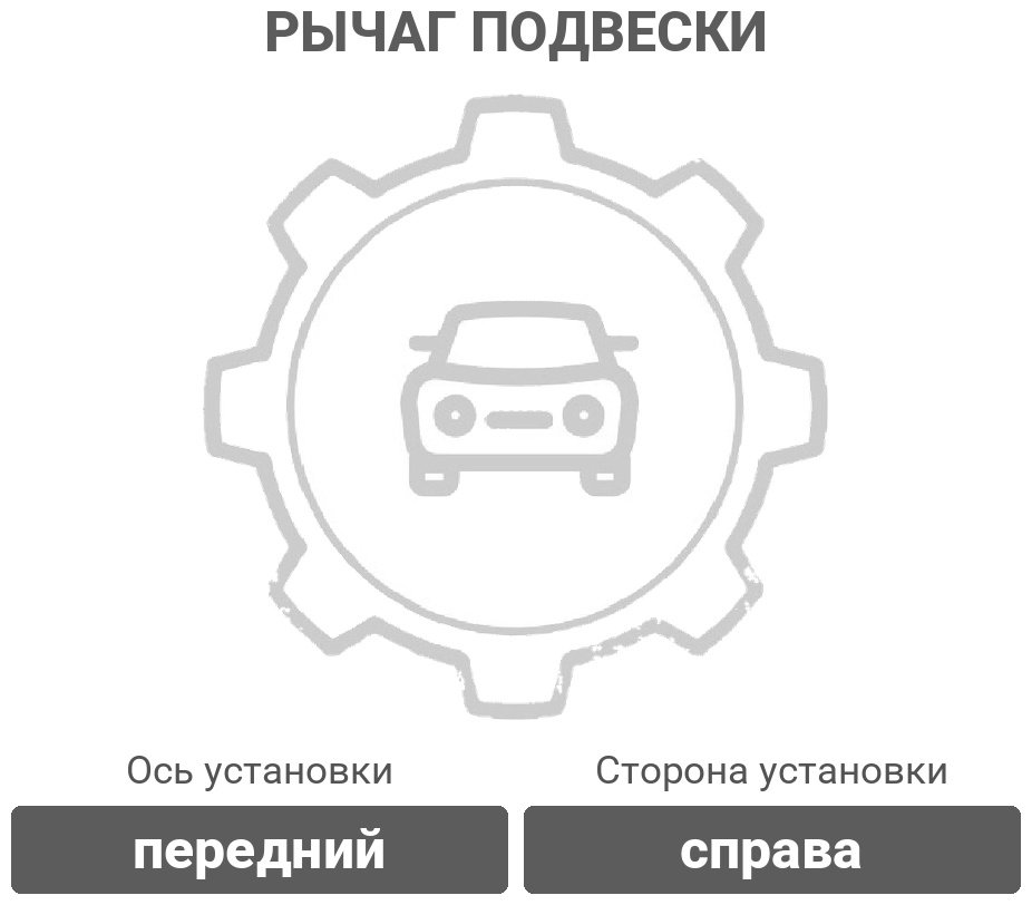 PATRON рычаг подвески PS50363R купить,20600