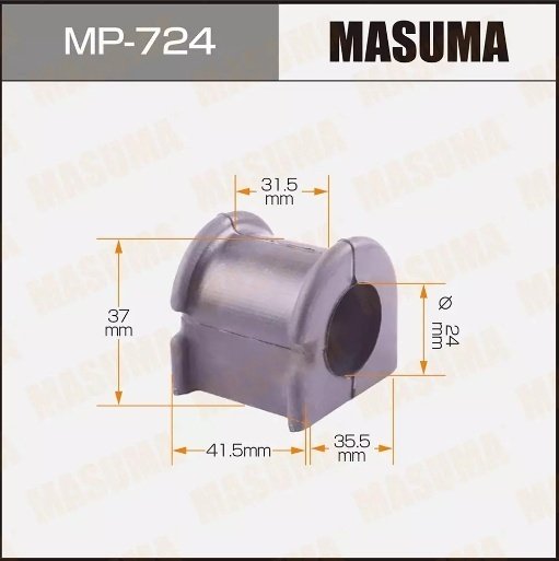 MASUMA втулка стабилизатора MP724 купить,1393