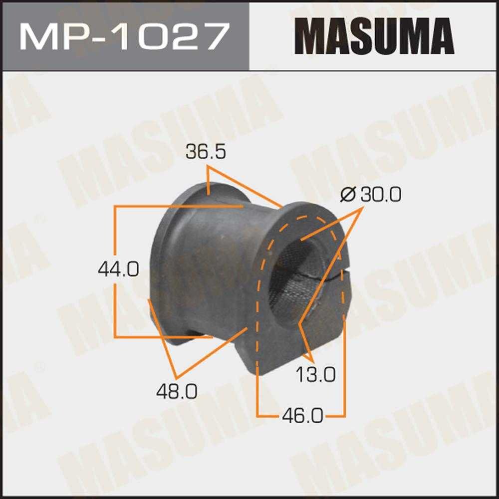 MASUMA втулка стабилизатора MP1027 купить,2059