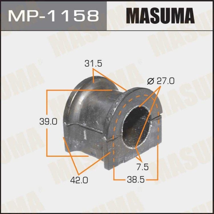 MASUMA втулка стабилизатора MP1158 купить,1919