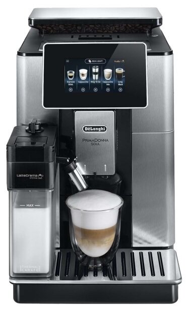 Кофемашина Delonghi ECAM610.74.MB серебристая - ForteMarket Кофемашина Delonghi ECAM610.74.MB серебристая купить,0