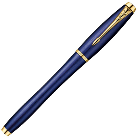 Ручка Parker Urban Premium Purple сине-золотистая