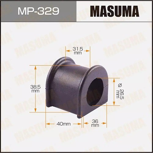 MASUMA втулка стабилизатора MP-329