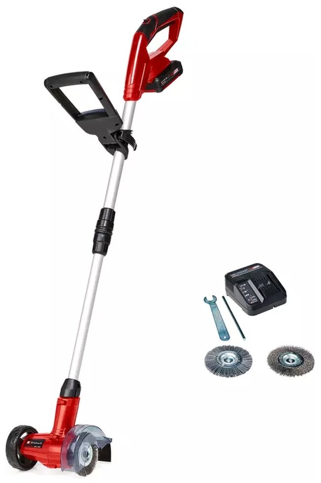 Аккум. Очиститель садовых дорожек Einhell GC-CC 18 Li Kit (1x2,0Ah) (3424051)