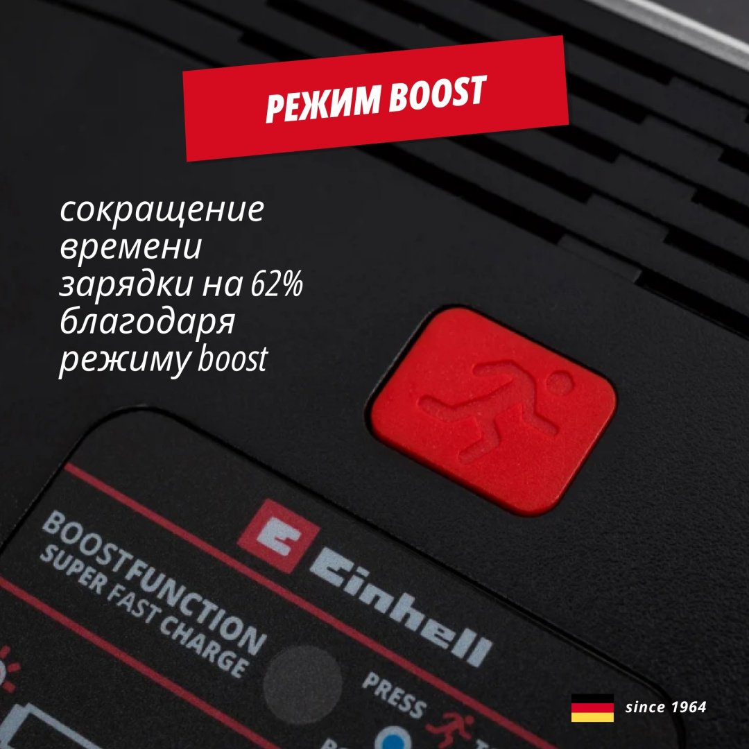 Зарядное устройство Зарядное устройство Einhell Power X-Boostcharger 8A (4512155)