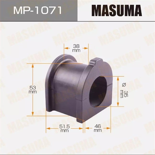 MASUMA втулка стабилизатора MP-1071 купить,2562