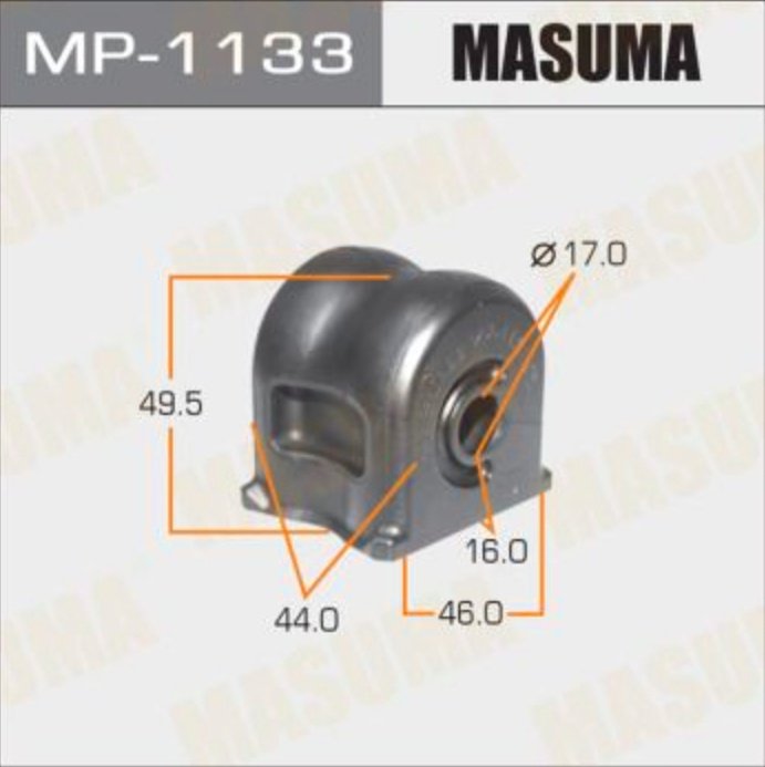 MASUMA втулка стабилизатора MP-1133 купить,2316