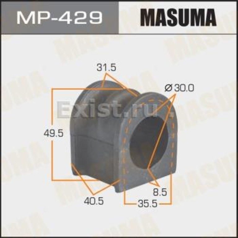 MASUMA втулка стабилизатора MP429 купить,1545
