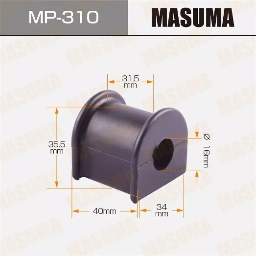 MASUMA втулка стабилизатора MP310 купить,1430