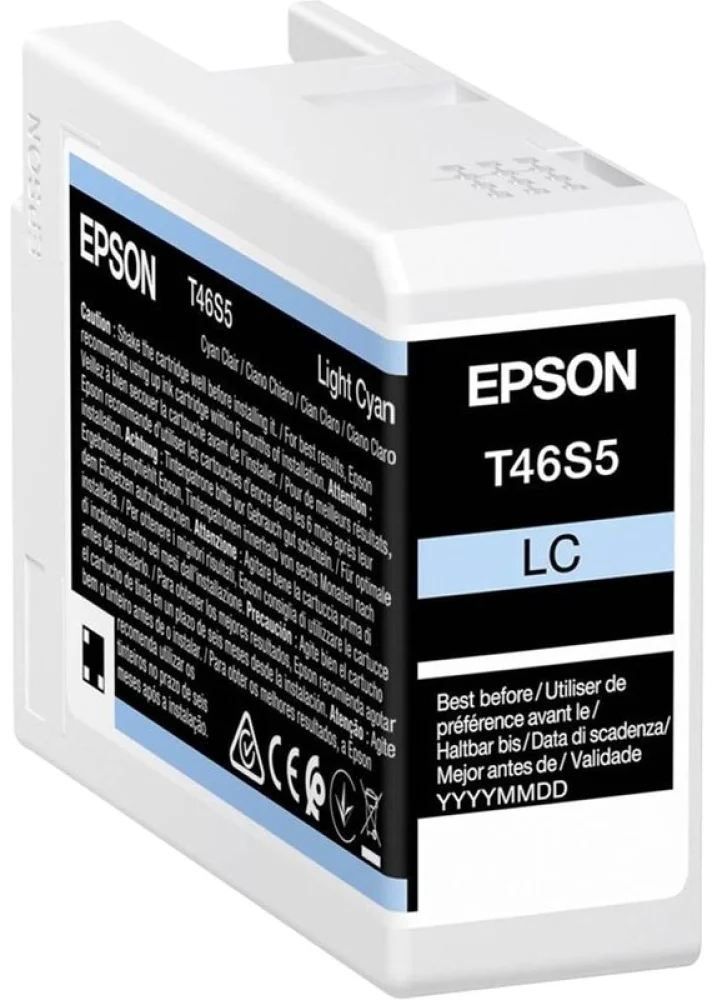 Картридж Epson T46S5 C13T46S500 светло-голубой 