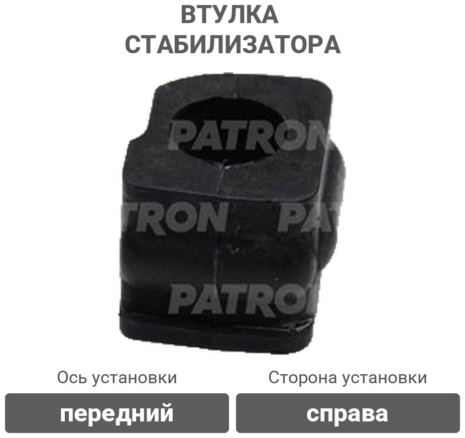 PATRON втулка стабилизатора PSE2041 купить,709