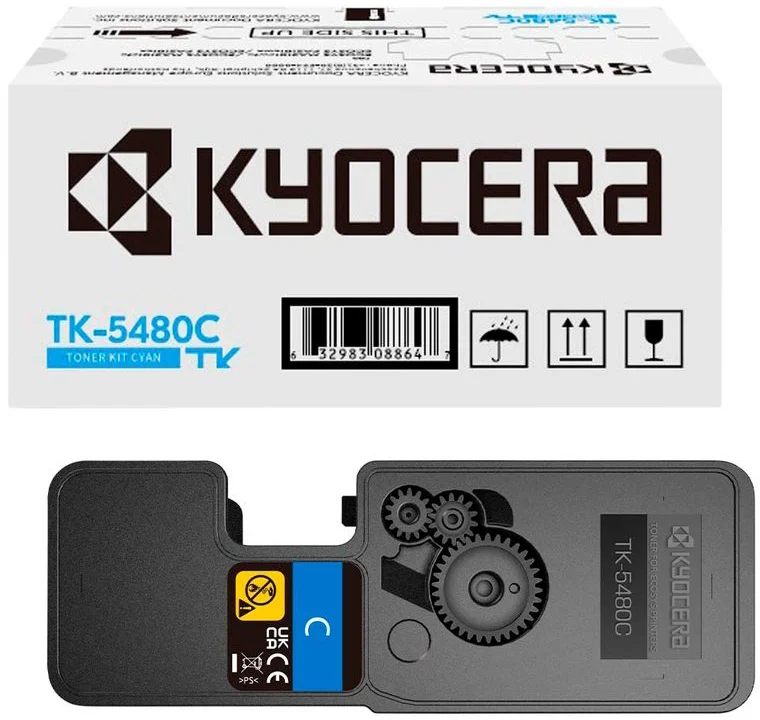 Тонер-картридж Kyocera TK-5480 Cyan для ECOSYS PA2101cx/PA2101cwx/MA2101cfx/MA2101cwfx 1T0C22CNL0