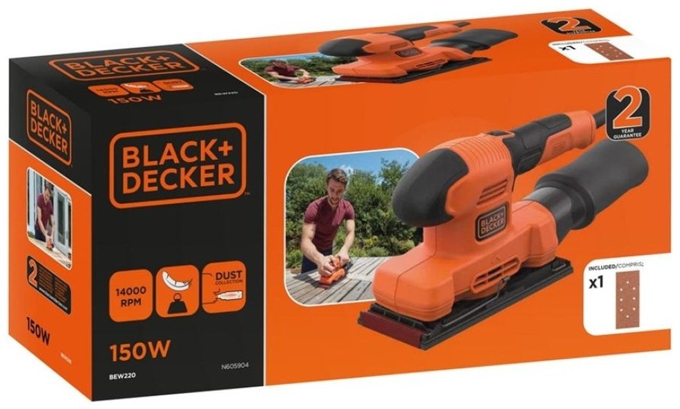 Плоскошлифовальная машина Black & Decker BEW220-QS