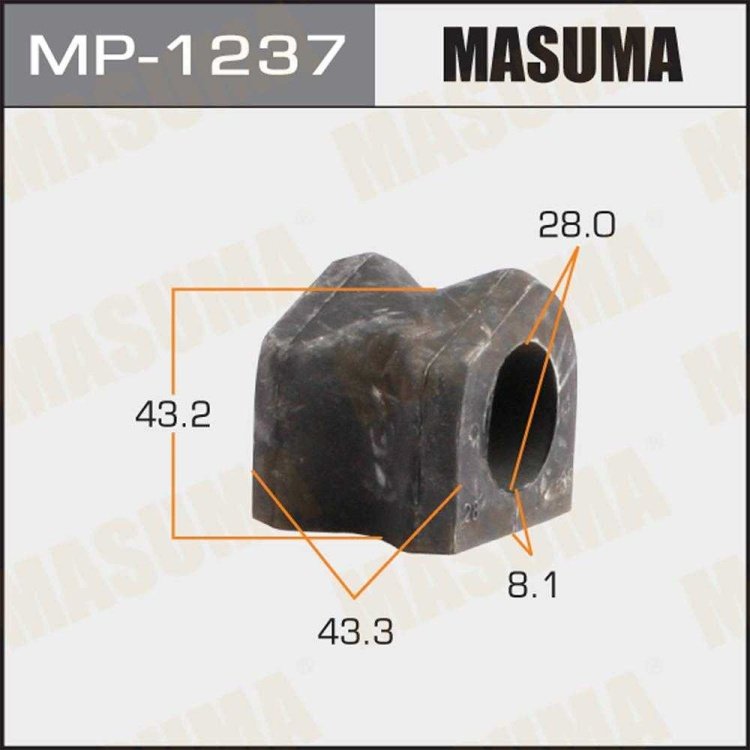 MASUMA втулка стабилизатора MP-1237 купить,2199