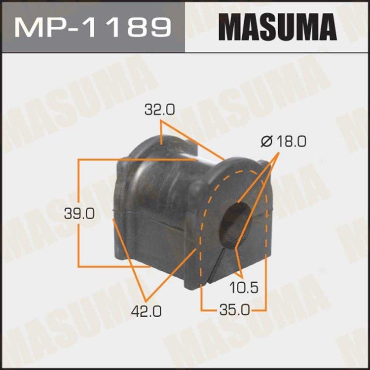 MASUMA втулка стабилизатора MP1189 купить,1839