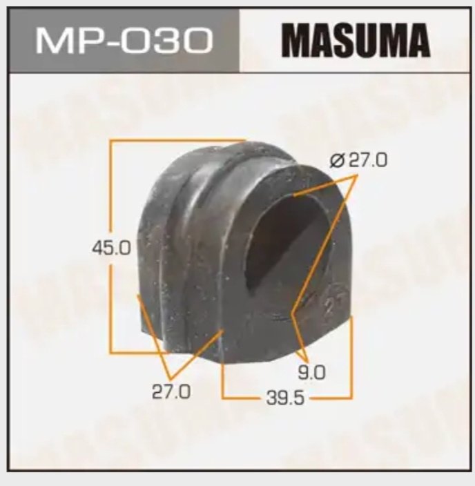 MASUMA втулка стабилизатора MP-030 купить,1415