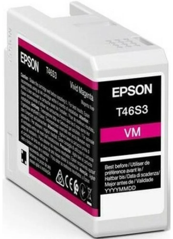 Картридж Epson T46S3 C13T46S30N ярко-пурпурный 