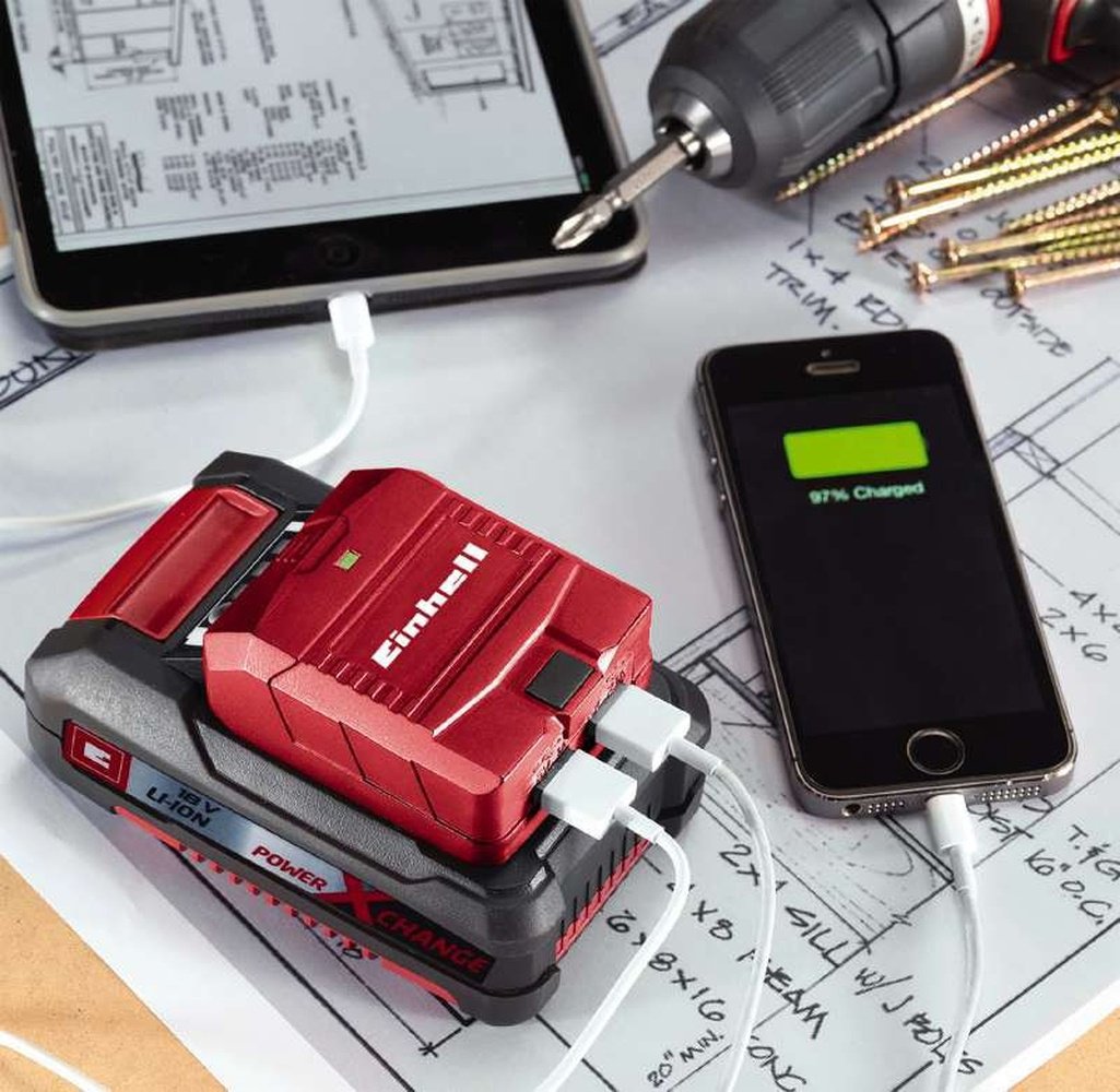 Зарядное устройство USB-адаптер Einhell TC-CP 18 Li USB-Solo (4514120)