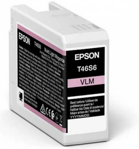 Картридж Epson T46S6 C13T46S60N яркий светло-пурпурный