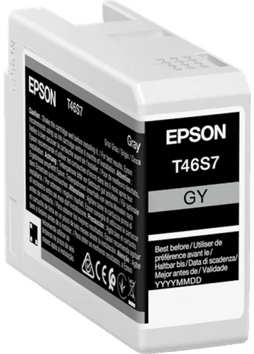 Картридж Epson T46S7 C13T46S700 серый