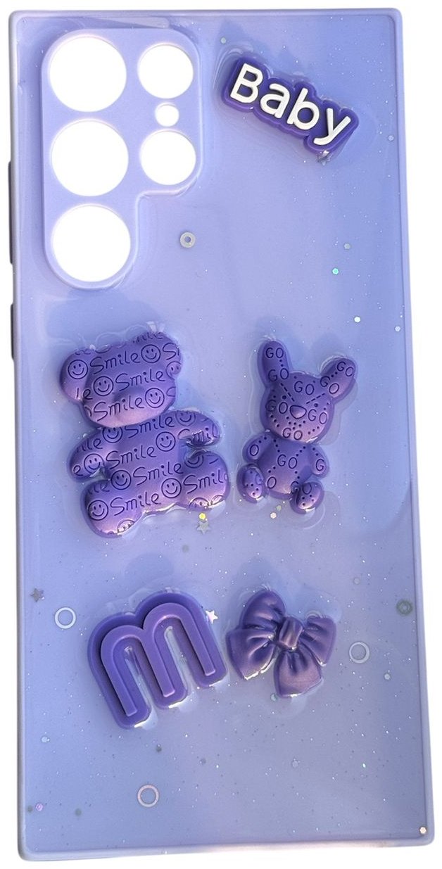 Чехол для Samsung Galaxy S22 Ultra сиреневый купить,992