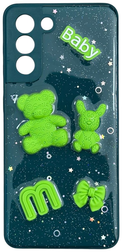 Чехол для Samsung Galaxy S21 зеленый купить,992