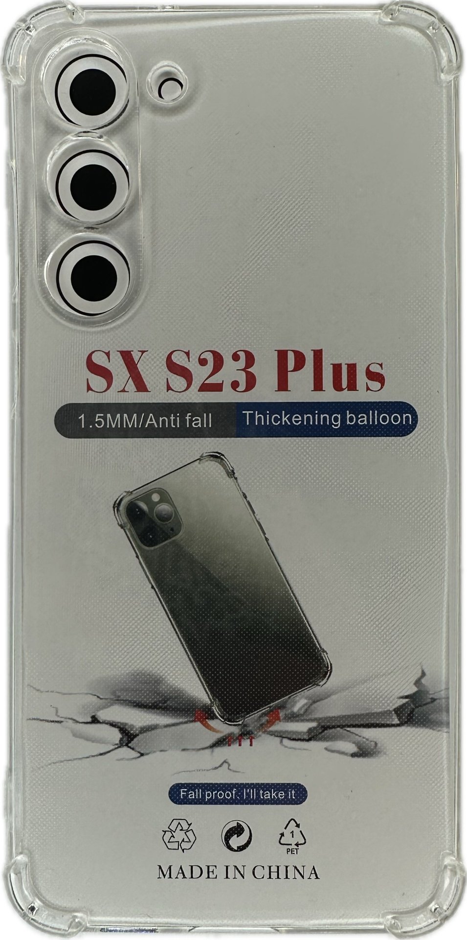 Чехол для Samsung Galaxy S23+, S23 Plus прозрачный купить,310