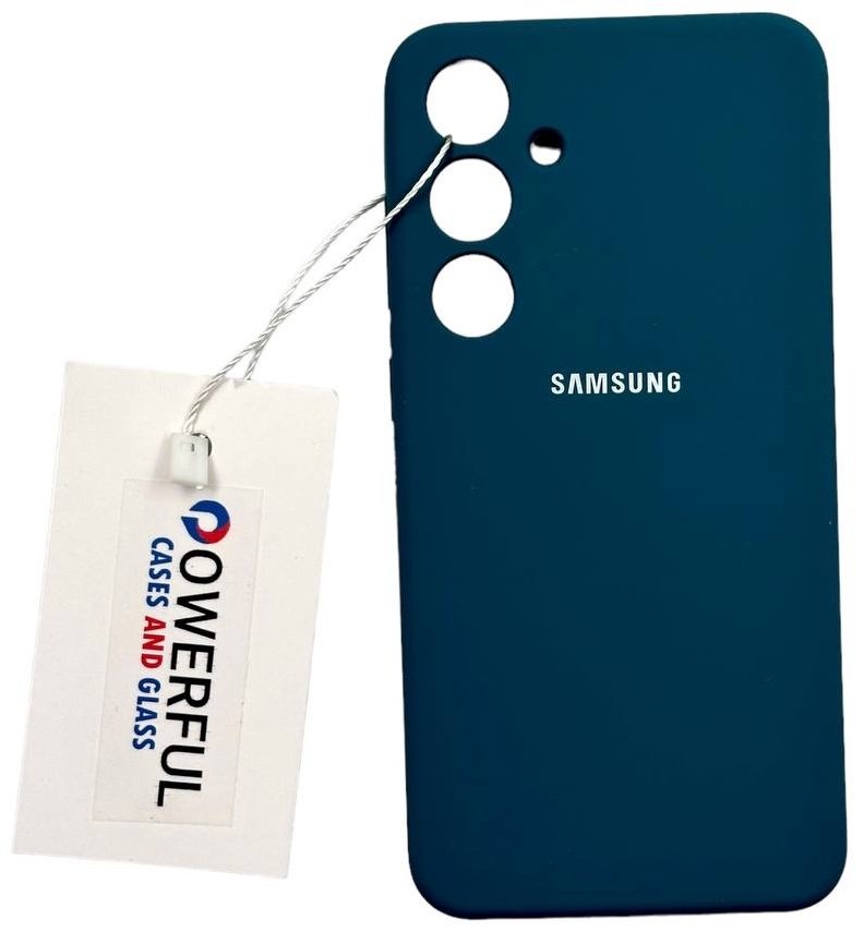 Чехол для Samsung Galaxy S24+ синий купить,983