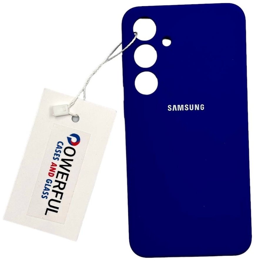 Чехол для Samsung Galaxy S24+ синий купить,520