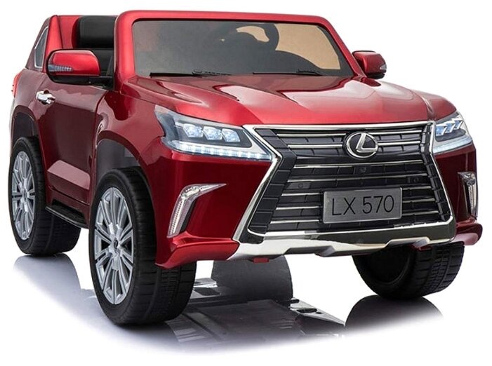 Электромобиль River Toys Lexus LX 570 Restyling красный