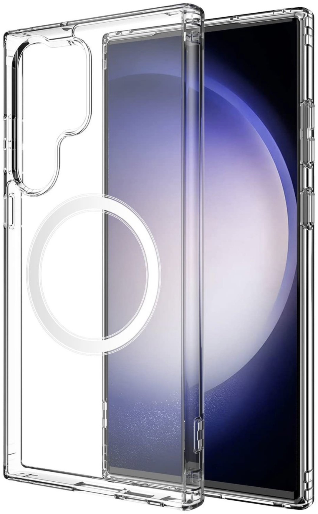Чехол для Samsung Galaxy S23 Ultra прозрачный купить,776