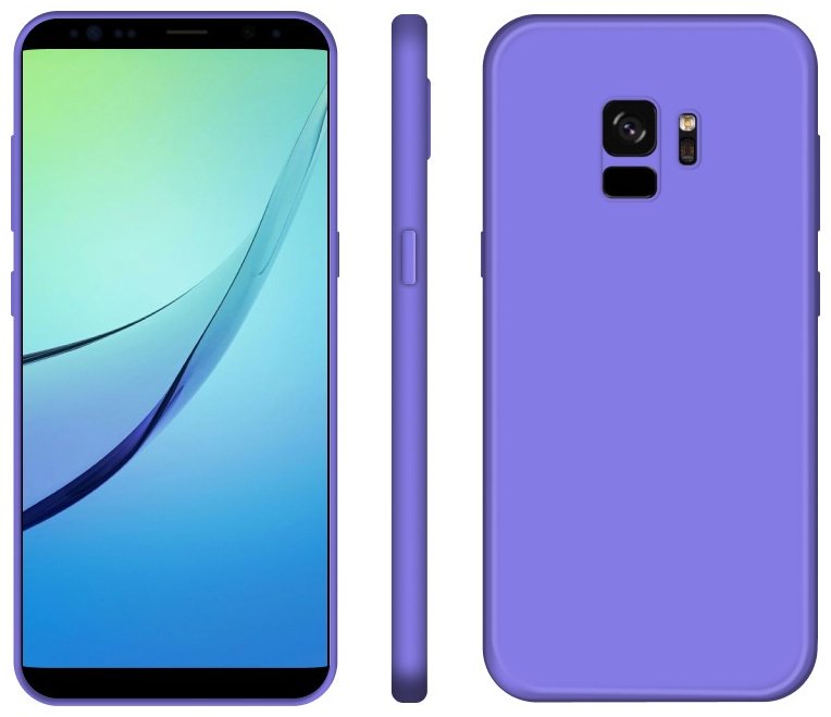 Чехол BAIKO для Samsung Galaxy S9 сиреневый купить,900