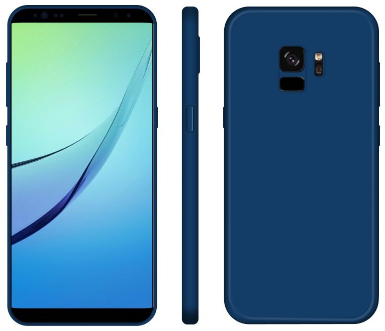 Чехол BAIKO для Samsung Galaxy S9 синий купить,900