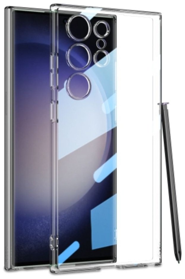 Чехол для Samsung Galaxy S23 Ultra прозрачный - ForteMarket Чехол для Samsung Galaxy S23 Ultra прозрачный купить,770