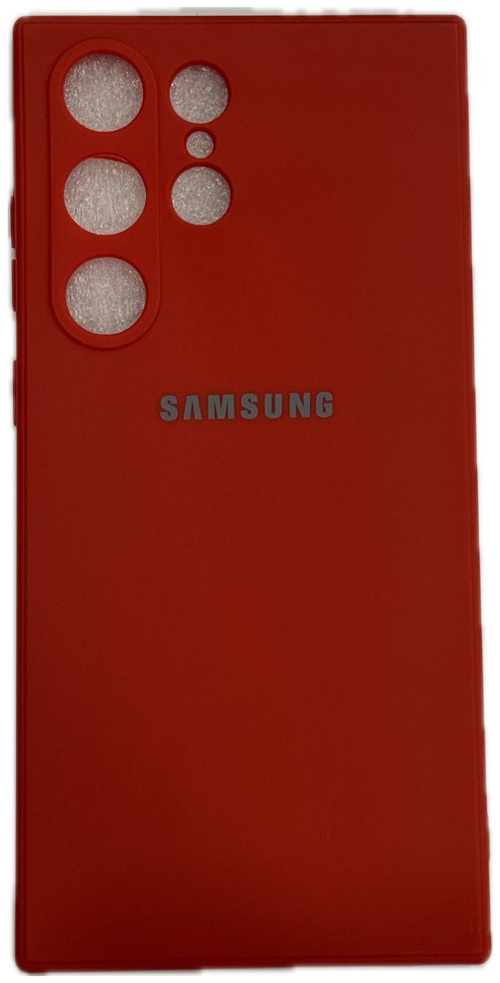 Чехол для Samsung Galaxy S23 Ultra красный купить,1110