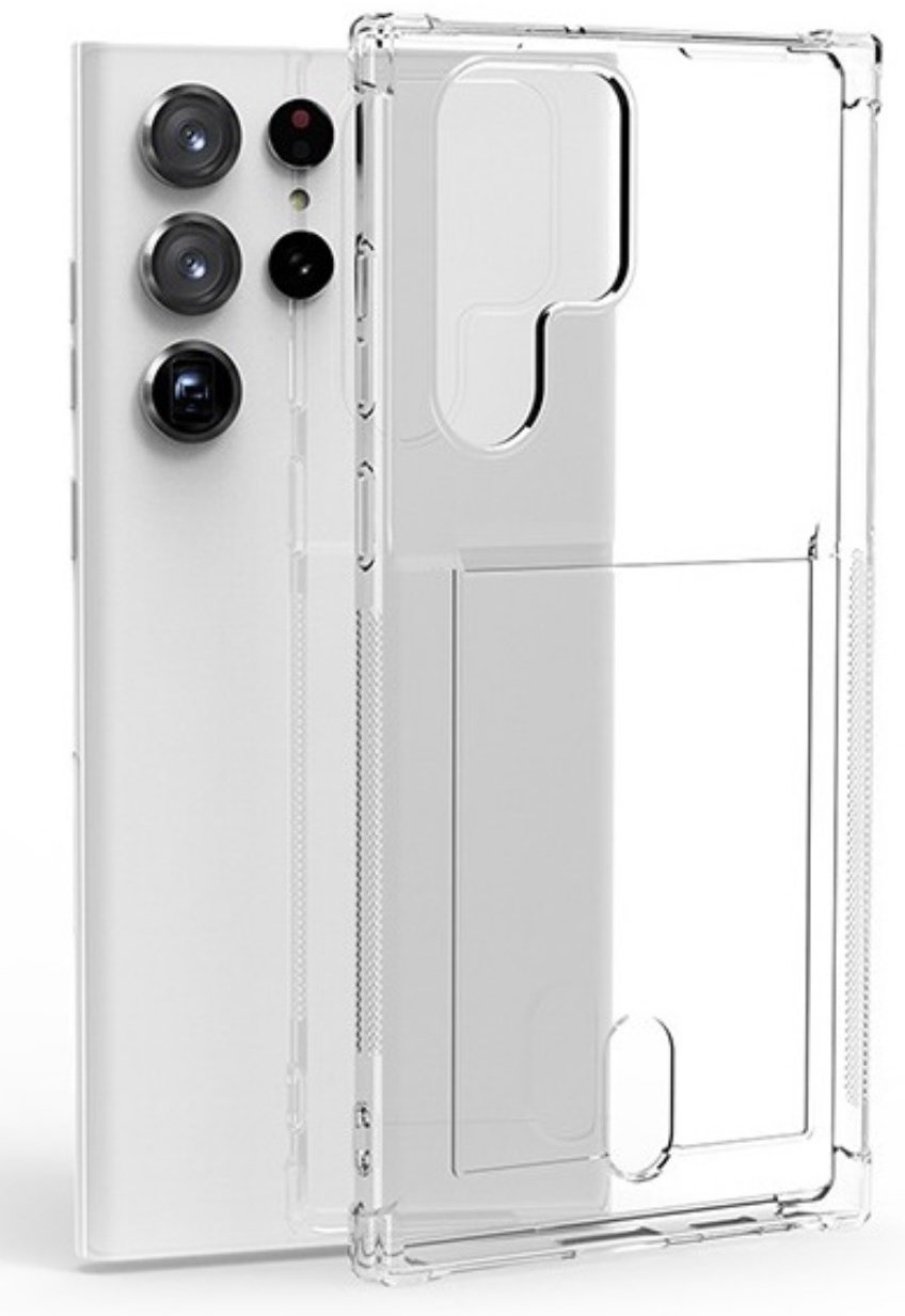 Чехол для Samsung Galaxy S23 Ultra прозрачный купить,360