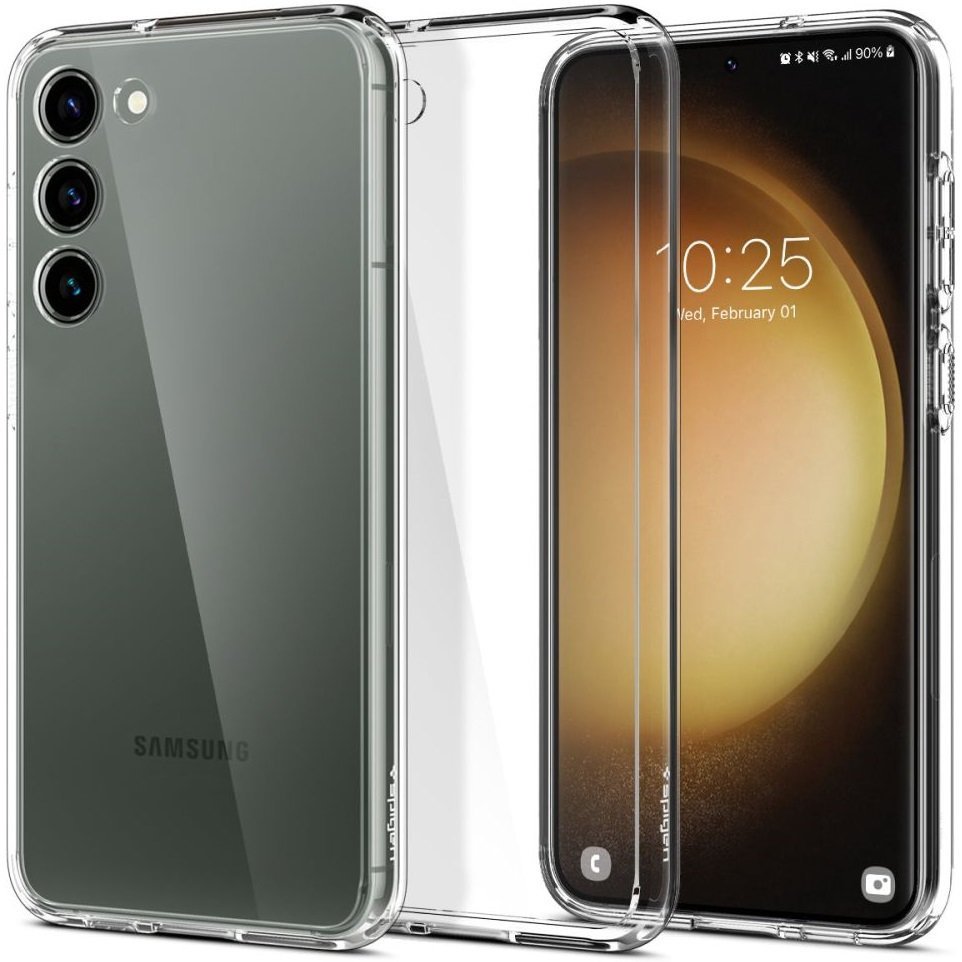 Чехол Crystal Mirror для Samsung Galaxy S23 прозрачный купить,770