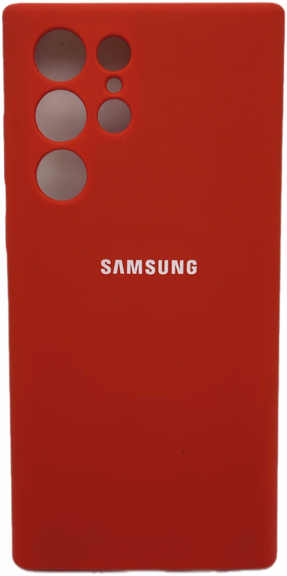 Чехол для Samsung Galaxy S22 Ultra красный купить,983