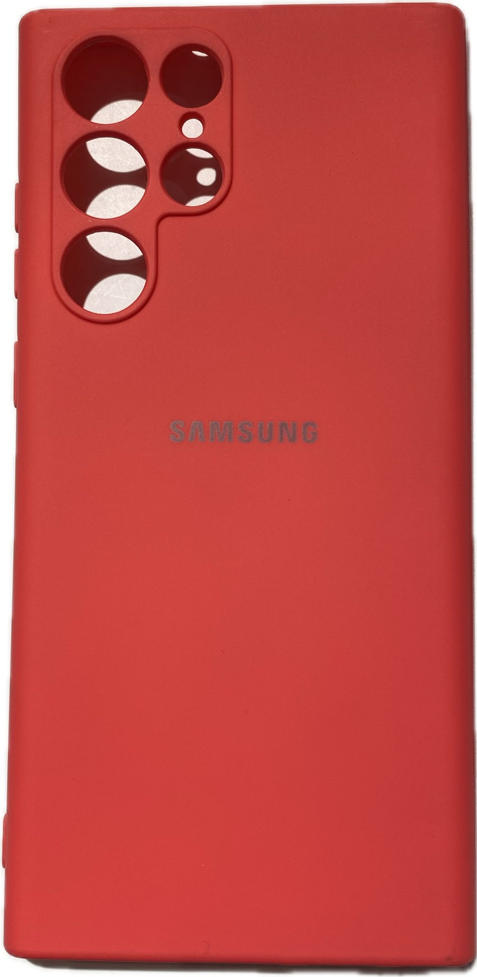 Чехол для Samsung Galaxy S22 Ultra красный купить,981