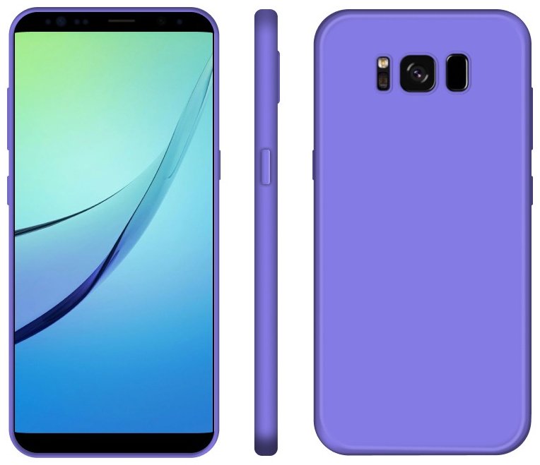 Чехол BAIKO для Samsung Galaxy S8 сиреневый купить,900