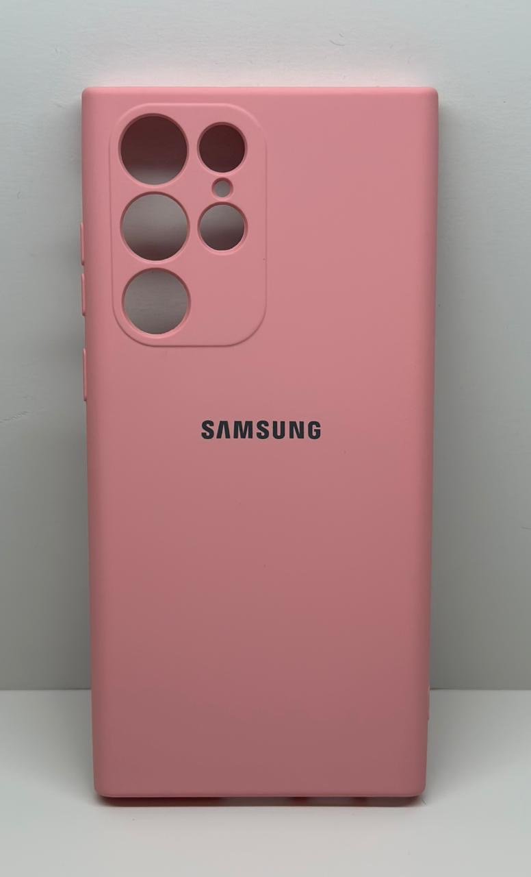 Чехол для Samsung Galaxy S22 Ultra розовый купить,561