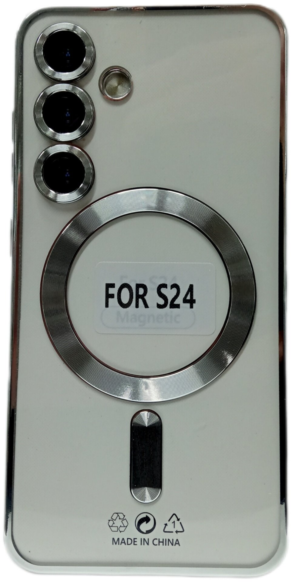 Чехол DDU для Samsung Galaxy S24 серый купить,700