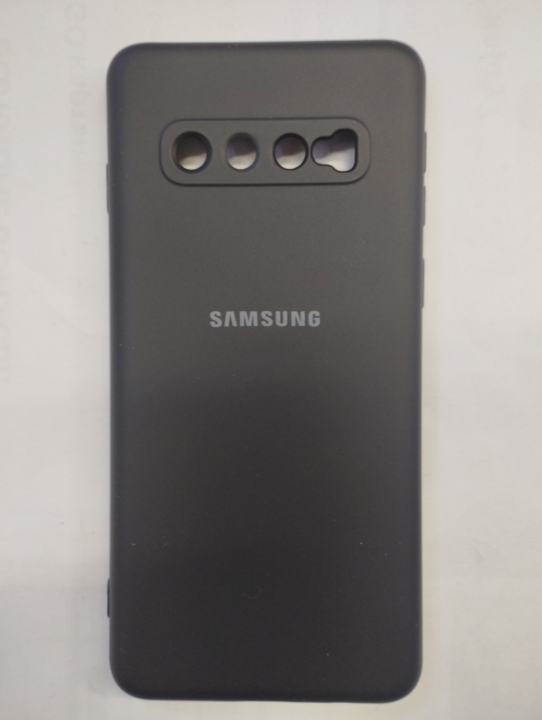Чехол для Samsung Galaxy S10 черный купить,900